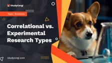 Correlational vs Experimental Research Types