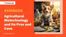 Agricultural Biotechnology and Its Pros and Cons