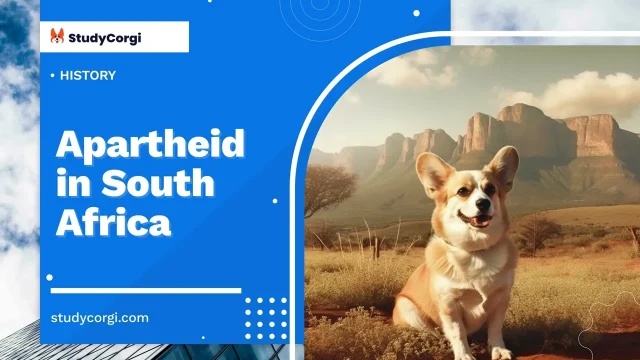 Apartheid in South Africa