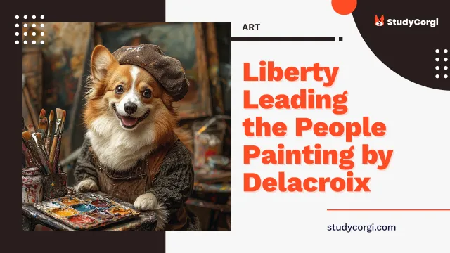 Liberty Leading the People Painting by Delacroix