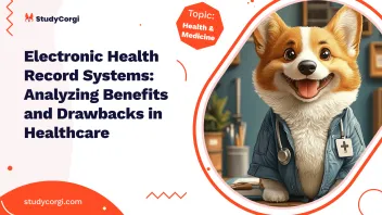 Electronic Health Record Systems: Analyzing Benefits and Drawbacks in Healthcare