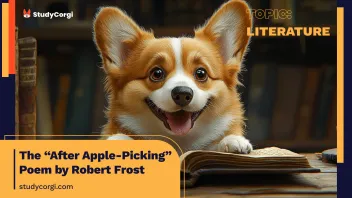 The “After Apple-Picking” Poem by Robert Frost