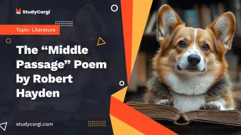 The “Middle Passage” Poem by Robert Hayden