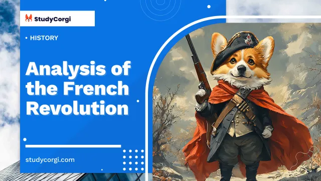 Analysis of the French Revolution