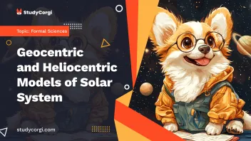 Geocentric and Heliocentric Models of Solar System