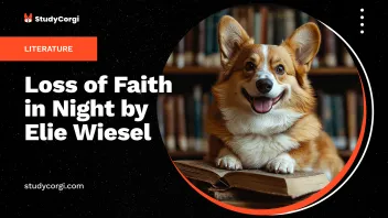 Loss of Faith in Night by Elie Wiesel