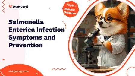 Salmonella Enterica Infection Symptoms and Prevention