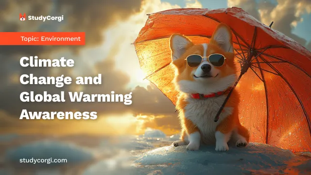 Climate Change and Global Warming Awareness
