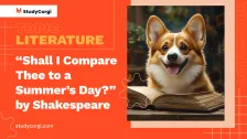 “Shall I Compare Thee to a Summer’s Day?” by Shakespeare