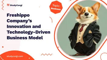 Freshippo Company’s Innovation and Technology-Driven Business Model