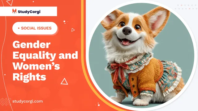 Gender Equality and Women’s Rights