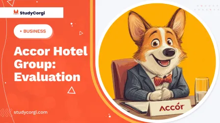 Accor Hotel Group: Evaluation