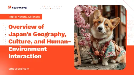 Overview of Japan’s Geography, Culture, and Human-Environment Interaction