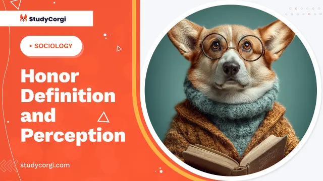 Honor Definition and Perception