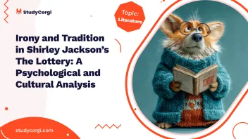 Irony and Tradition in Shirley Jackson’s The Lottery: A Psychological and Cultural Analysis