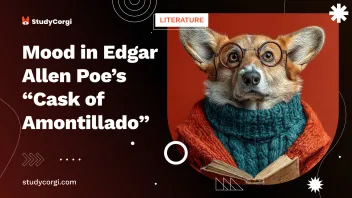 Mood in Edgar Allen Poe’s “Cask of Amontillado”
